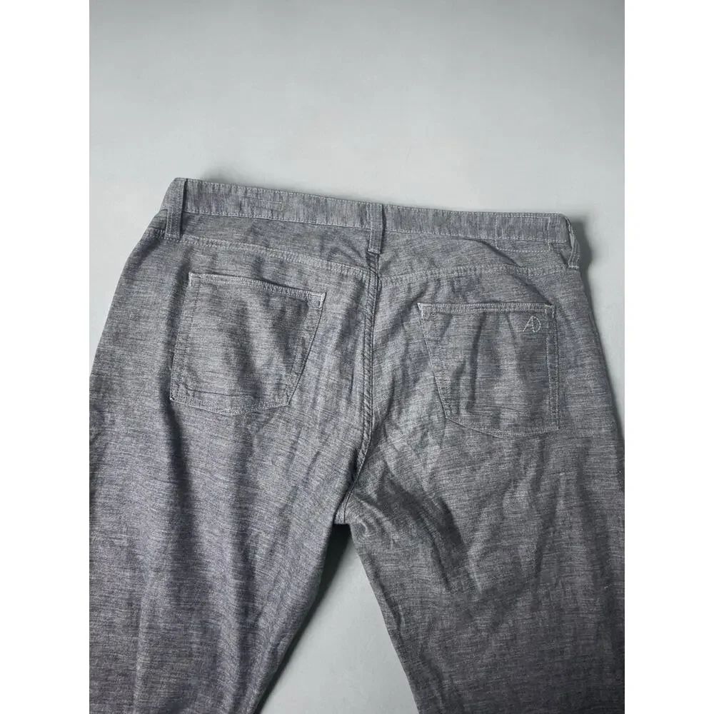 AGAVE Denim No 11 Classic Pants Mens 40 Made in USA Straight Fit Premium - Picture 4 of 7